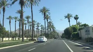 Brief driving tour of Palm desert and Palm Springs, April 27, 2022