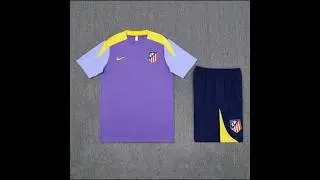 👉🏻⚽️2025-26 Atletico Madrid Adult/Kid Purple Training Kits ^ . ^#laliga #footballshirt #spain