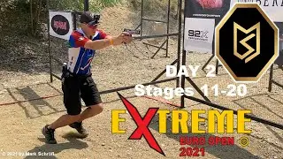 IPSC Extreme Euro Open 2021 &mdash; этапы 11&ndash;20, предматчевые | Стандарт, юниор