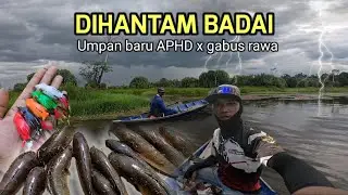 Mancing Casting di Rawa, Badai Besar Menghadang!! ⚡