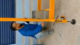 Aluminium Big Platform Tilt Teble Tower Ladder