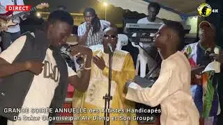 ALE DIENG Remix Deliya Baaba Maal  En Live / GRANDE SOIR&Eacute;E ANNUELLE des artistes handicap&eacute;s de Dakar