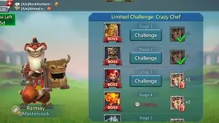 How to clear Stage 3 : Crazy Chef | Limited Challange | Lords Mobile