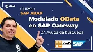 27. Ayuda de busqueda / SAP ABAP Modelado OData en SAP Gateway