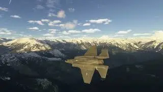 Fast Air Over the Alps | F-35A Intruder Run &ndash; Full Reheat