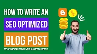 How To Write Blog Posts On Blogger | Format And Publish Articles On Google Blogger 2024
