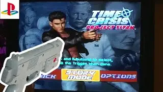 Time Crisis Project Titan | Light Gun gaming on CRT with GunCon on PS1