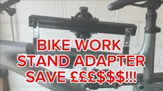Bike work stand adapter. Too easy.