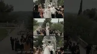 Wedding Reel V&K / Chateau Saint Georges, Grasse, France. #weddingvideography #chateausaintgeorges
