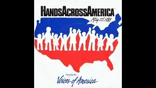 Voices Of America - Hands Across America (45 RPM Vinyl Record)