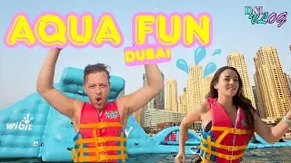 We Tried the World&rsquo;s Biggest Inflatable Water Park in Dubai!