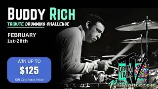 Buddy Rich Tribute Drumming Challenge