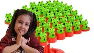 How to play  frog balance game? #froggame#game#balancegame#animal