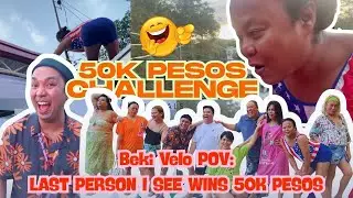 Beki Velo POV: Reaction to Chad Kinis & Beks Squad &mdash; Last Person I See Wins 50K Pesos!