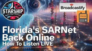 🔴Florida's SARNet is Back Online - Ham Radio Linked Repeater System Covering FL - How To Listen Live