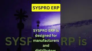 Syspro ERP