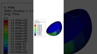 Rubber Ball Simulation #simulation  #engineering  #RubberBall