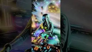 Alien DJ by @itselliemary #ai #art #warpfusion #stablediffusion #animatediff  #dj #alien #party #fyp