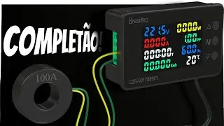 Completo, mas não complexo! MEDIDOR MONOFÁSICO DE 8 GRANDEZAS