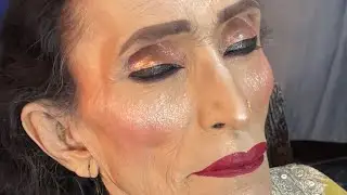 Old age makeup tutorial step by step with affordable products knowledge @KayasMakeup1701 