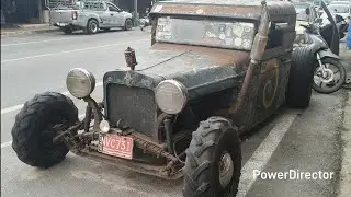🔥 INSANE Chevrolet Rat Rod Spotted on the Street | Raw Rust & Vintage Power 🛠️