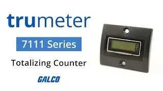 Trumeter 7111 Series Electric Totalizing Counter
