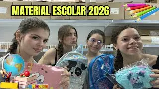 NOSSO MATERIAL ESCOLAR 2026!! 🎒📚