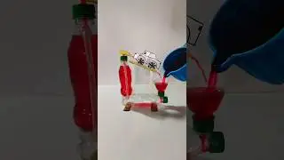 🚗💦 This Water Fountain Car Runs Without Electricity! ♻️ Made From Scrap 🔧🌊#diyproject #shorts#diy