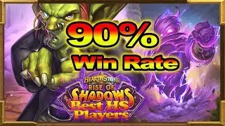 Hearthstone: Mana Cyclone Mage Deck - 90% Winrate! Rise of Shadows