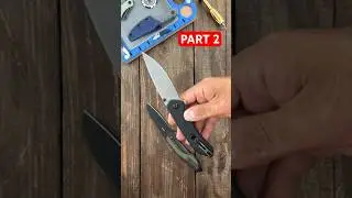 Is Liner Lock Stronger than a Framelock? (Pt.2)#shorts #edc