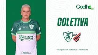 Entrevista coletiva Luis Fernando Rosa Flores Am&eacute;rica x Athletico Paranaense | Coelho TV