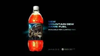 Master Chief gets trap in Mountain Dew