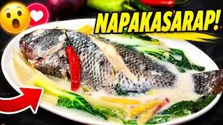 Ginataang Tilapia Recipe | How to cook ginataang tilapia with pechay