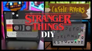3 DIY STRANGER THINGS / ROOM D&Eacute;COR DECORATIONS
