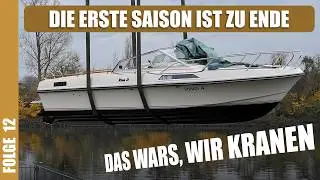 Saisonfinale, unser 1. Mal Kranen