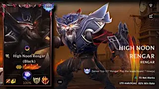 Wild Rift: Rengar | INSANE BUILD TO HAVE A 61000% WIN RATE ON RENGAR! CONQUERING EVERY GAME BUILD!