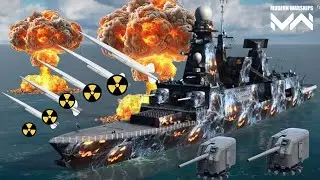 FS FORBIN- With 5x ASN4G Nuclear missile 💥 Nuclear build ☢️ - modern warships 