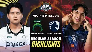 [HIGHLIGHTS] SMART OMEGA vs TEAM LIQUID PH MPL PH S16 REGULAR SEASON | OMEGA vs TLPH