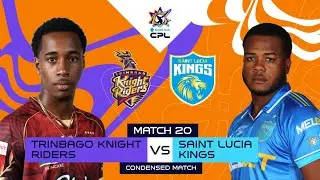 Condensed Match  | Trinbago Knight Riders vs Saint Lucia Kings | CPL 2025