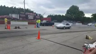 Mustang vs Chevy Truck streetdrags