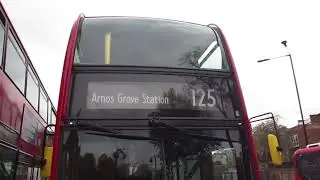 London bus metroline TE1427 blind change