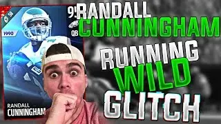 RANDALL CUNNINGHAM IS SO FAST! HUMAN GLITCH! MADDEN 17 ULTIMATE TEAM
