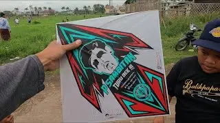 Bocil panen layangan putus