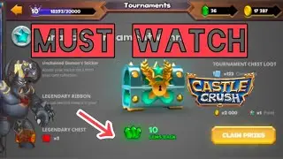 🎮Castle Crush🎮 Unchained Demon Tournament Win✨ Best Deck and Strategy 💯🌟