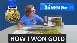 How I won GOLD at the Masters Games' Jigsaw Racing Event