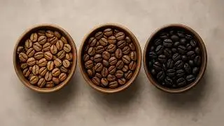 Wie der R&ouml;stgrad den Kaffeegeschmack ver&auml;ndert (Erkl&auml;rt in 3 Min)