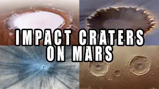 Impact Craters On Mars