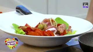 Salată de spanac cu ouă. Rețetele lui Petrișor Tănase la Sănătatea &icirc;n bucate