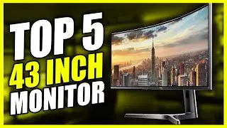 Top 5 Best 43 inch Monitor - Best 4K, Curved & Ultrawide Gaming Monitor