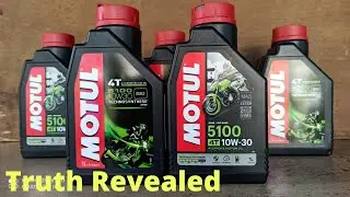 Best Engine oil for 100cc, 110cc and 125 cc Bikes | Motul 5100, 10W30 Engine oil user review